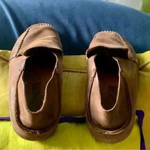 NWOT Men’s OluKai Akahai Hawaiian Leather Shoes- Size 8.5- Rubber Sole-Brown olukai-mens-lae-ahi-li-ili-  main image 4